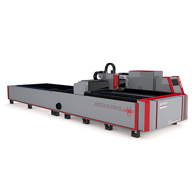 Laserový řezací stroj na listy otevřeného typu s výměnným stolem